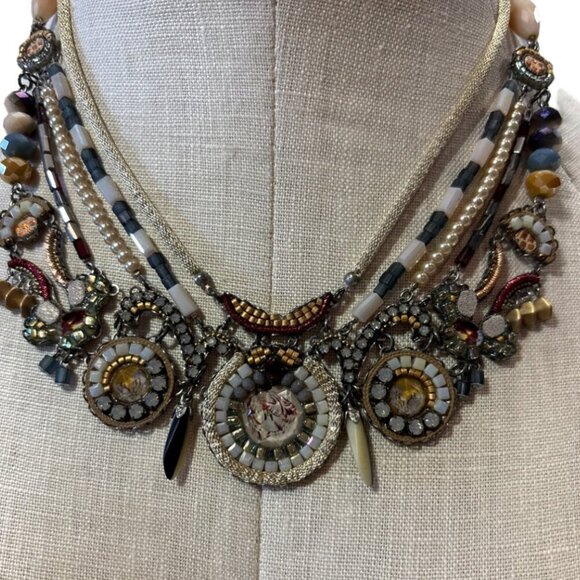 Ayala Bar Cream Necklace - Picture 2 of 3